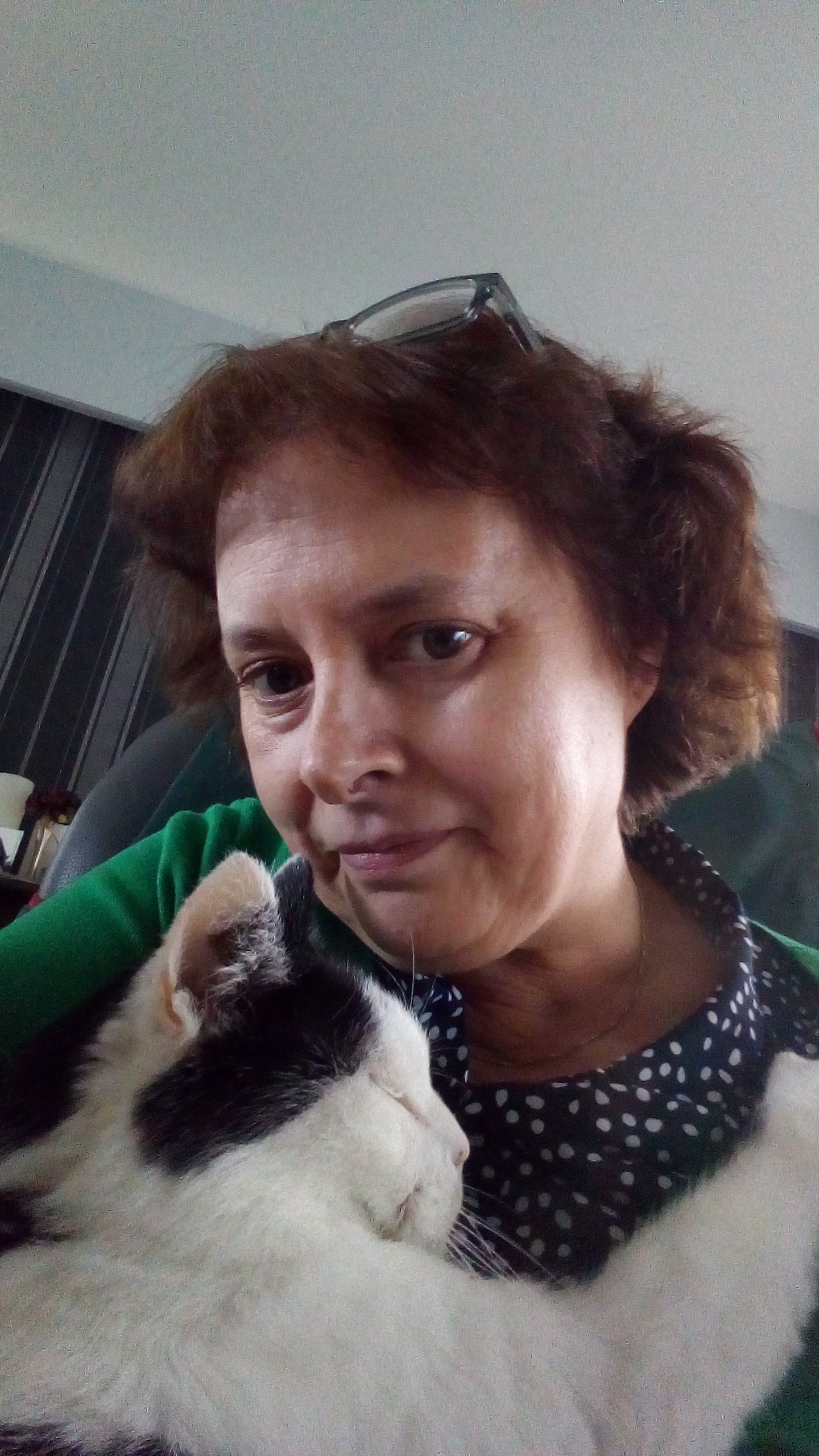 Wie is wie - Hilde Vanhoutte met kat