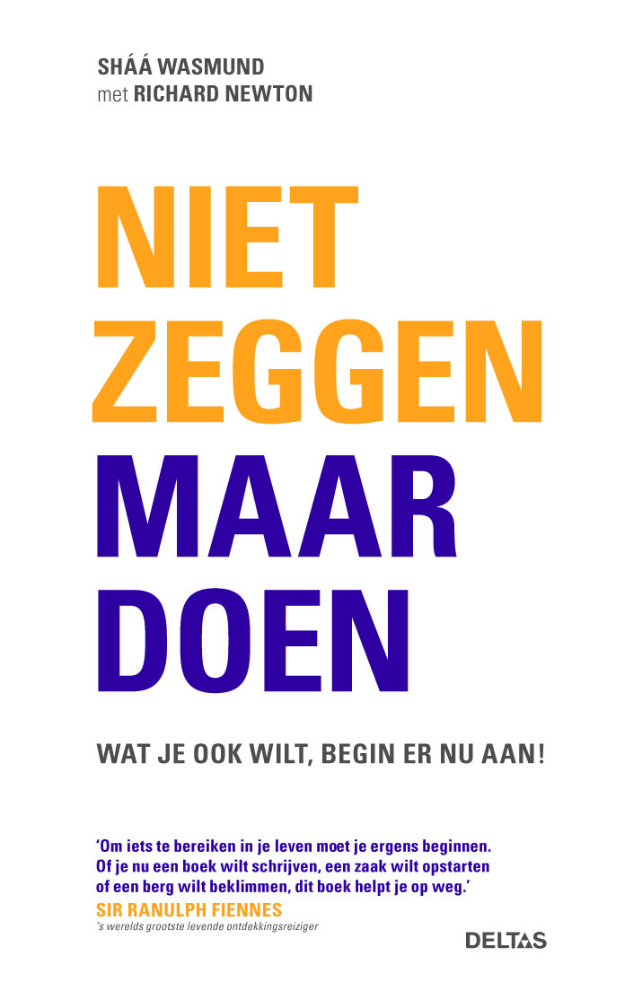 Cover van niet zeggen maar doen