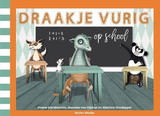 Cover van Draakje Vurig op School