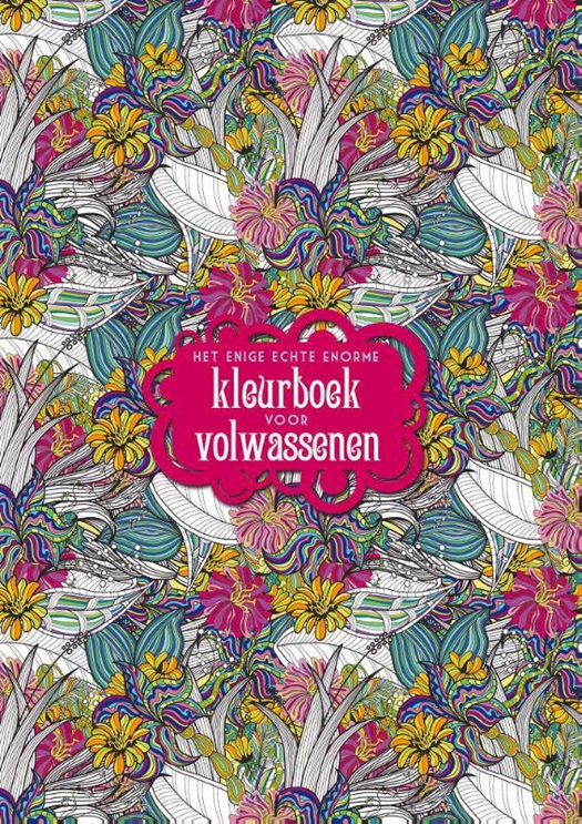 Cover van Kleurboek Volwassenen