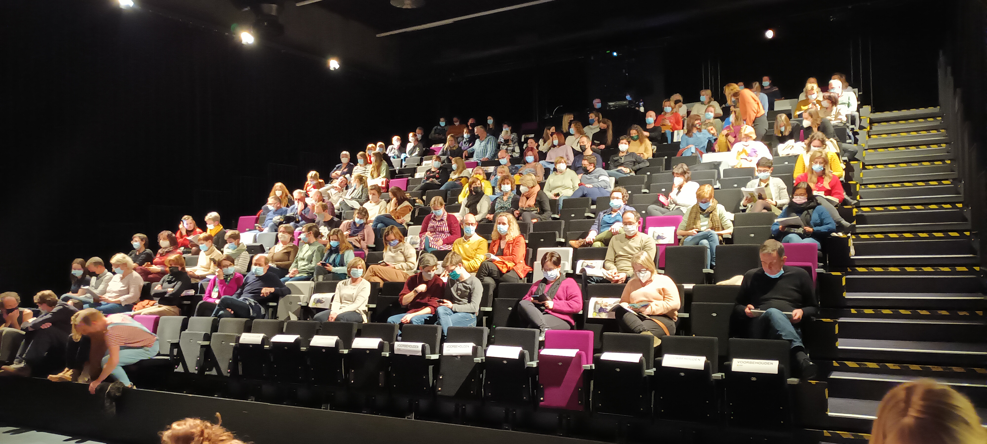 Publiek in de zaal